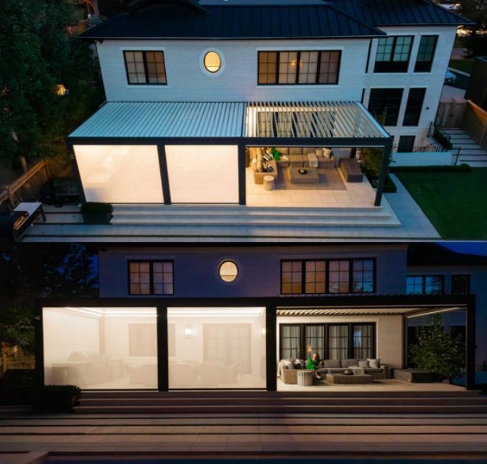 Sealed Louvred Pergolas