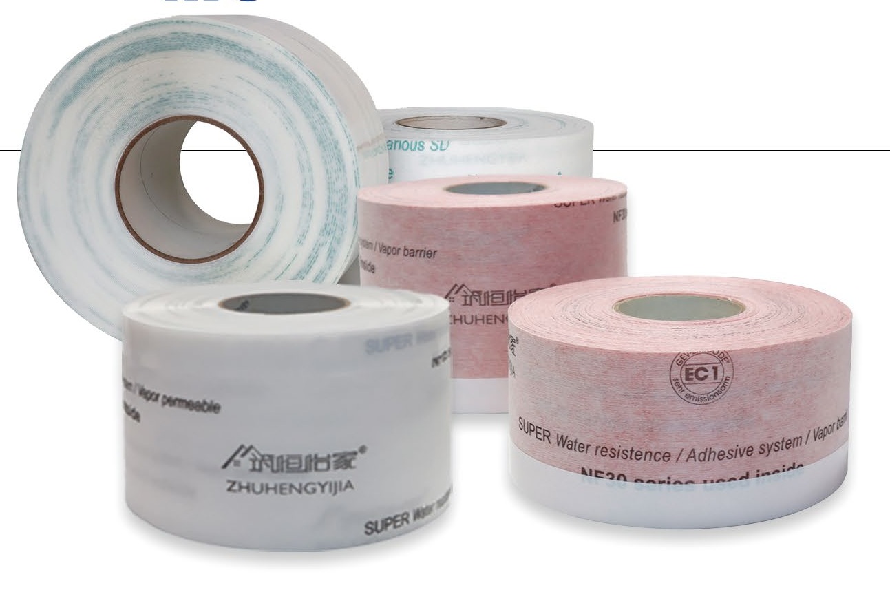 ZHUHENG NF membrane and tape products from the supplied brochure